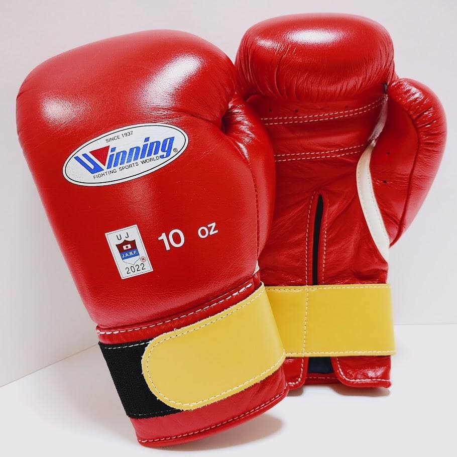 Winning ウイニング ボクシンググローブ 10oz 赤 アマチュア試合用