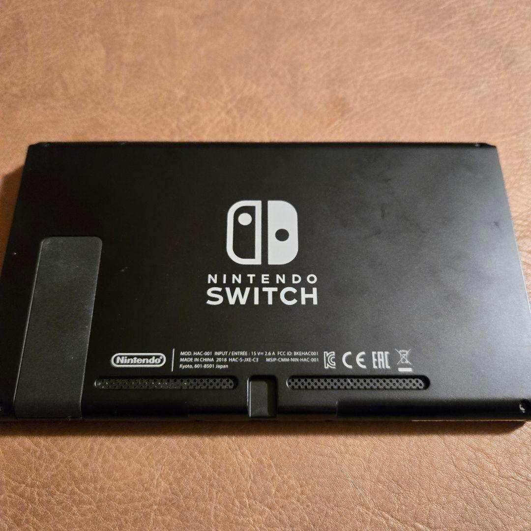 【動作確認済み】Nintendo Switch 本体 グレー　純正付属品有り