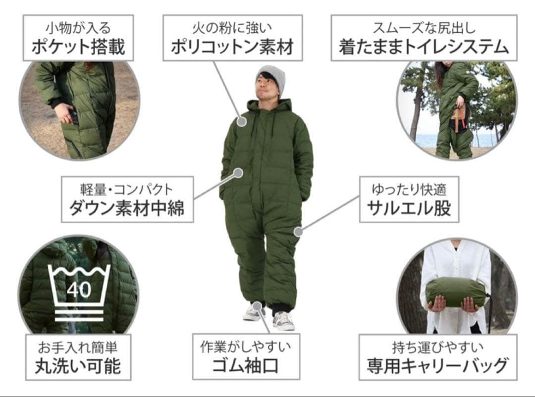 【gatao】DOD ブクロマンX オリーブ
