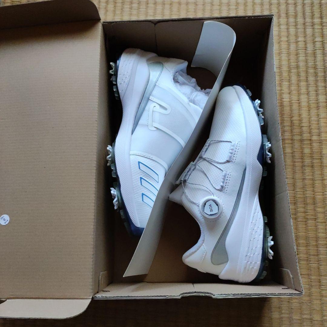 【新品未使用】adidas ゴルフシューズ BOAシステム　型式:W ZG03