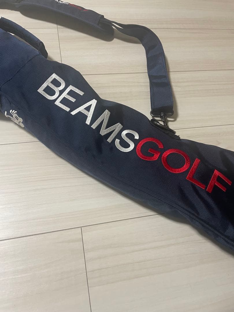 BEAMS GOLF ゴルフバッグ ネイビー