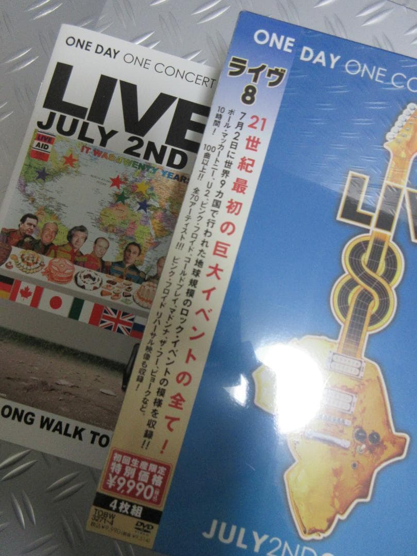 ★DVD◇ライヴ８ / LIVE 8★日本盤◇4枚組◇Pink Floyd