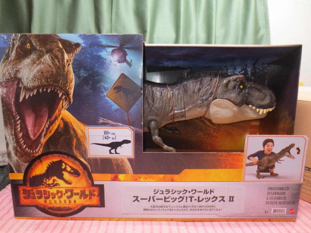 マテル　ジュラシック・ワールド　スーパービッグ！ティラノサウルスⅡ　正規品