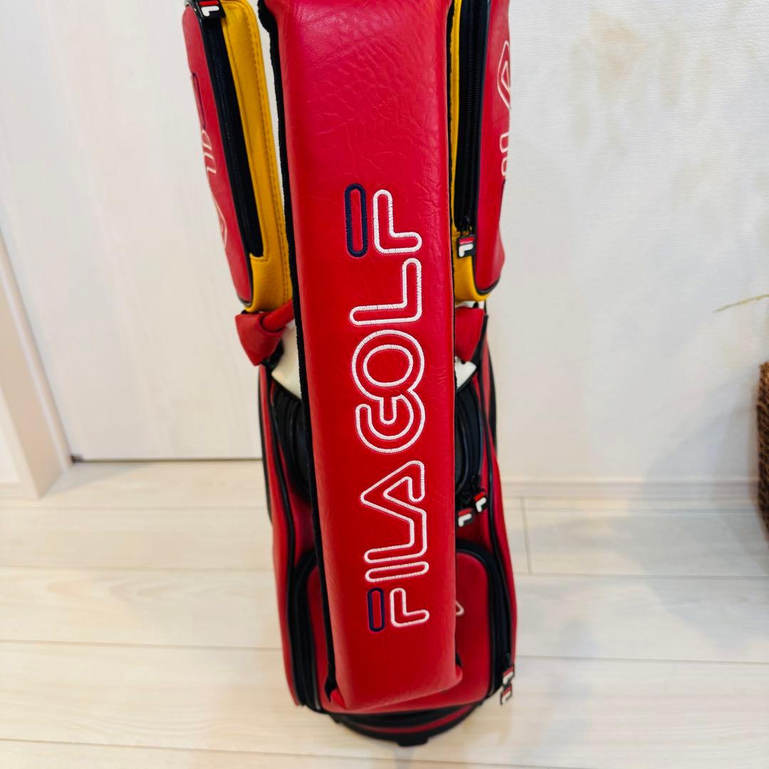 p*i様 FILA GOLF（フィラゴルフ） キャディバッグ 9.5型 / 6分
