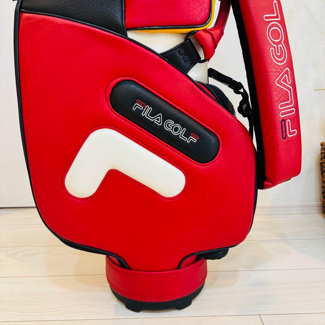 p*i様 FILA GOLF（フィラゴルフ） キャディバッグ 9.5型 / 6分