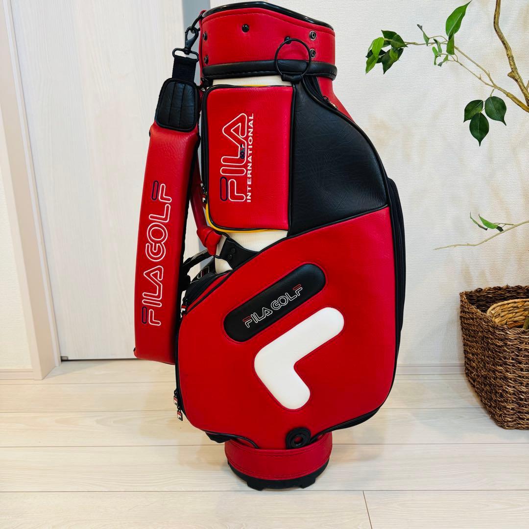 p*i様 FILA GOLF（フィラゴルフ） キャディバッグ 9.5型 / 6分