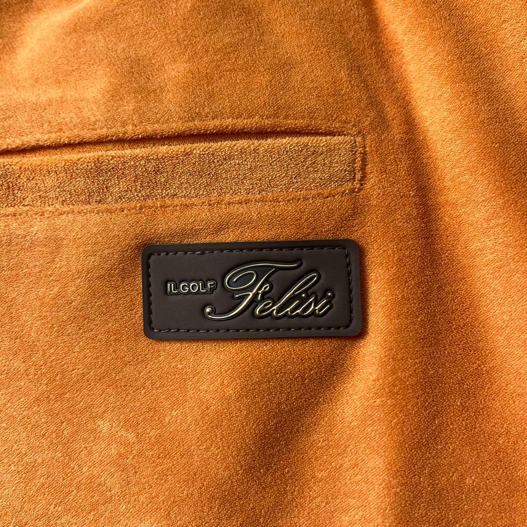【希少】Felisi セットアップ IL GOLF ダブルファスナー オレンジ