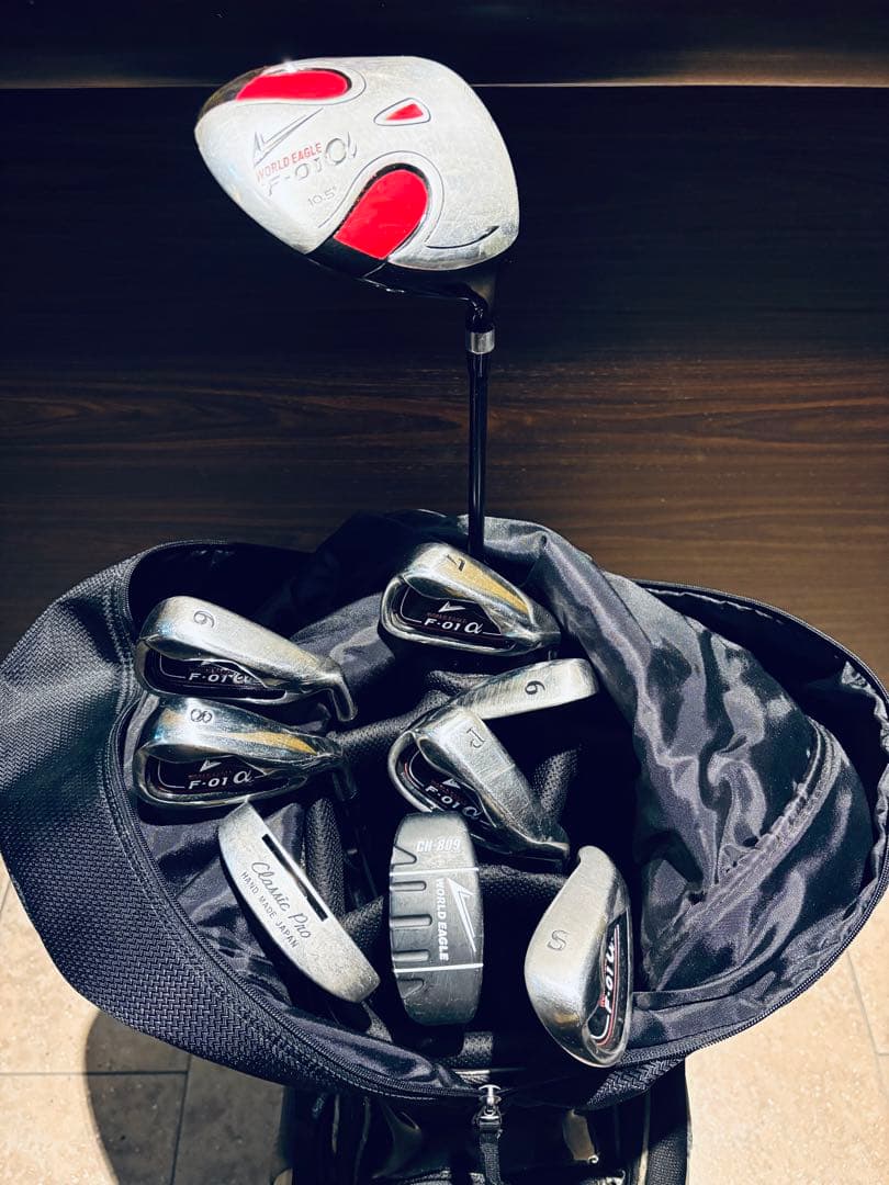 SRIXONスリクソン ゴルフバッグ ＋ クラブ９本セット エントリー