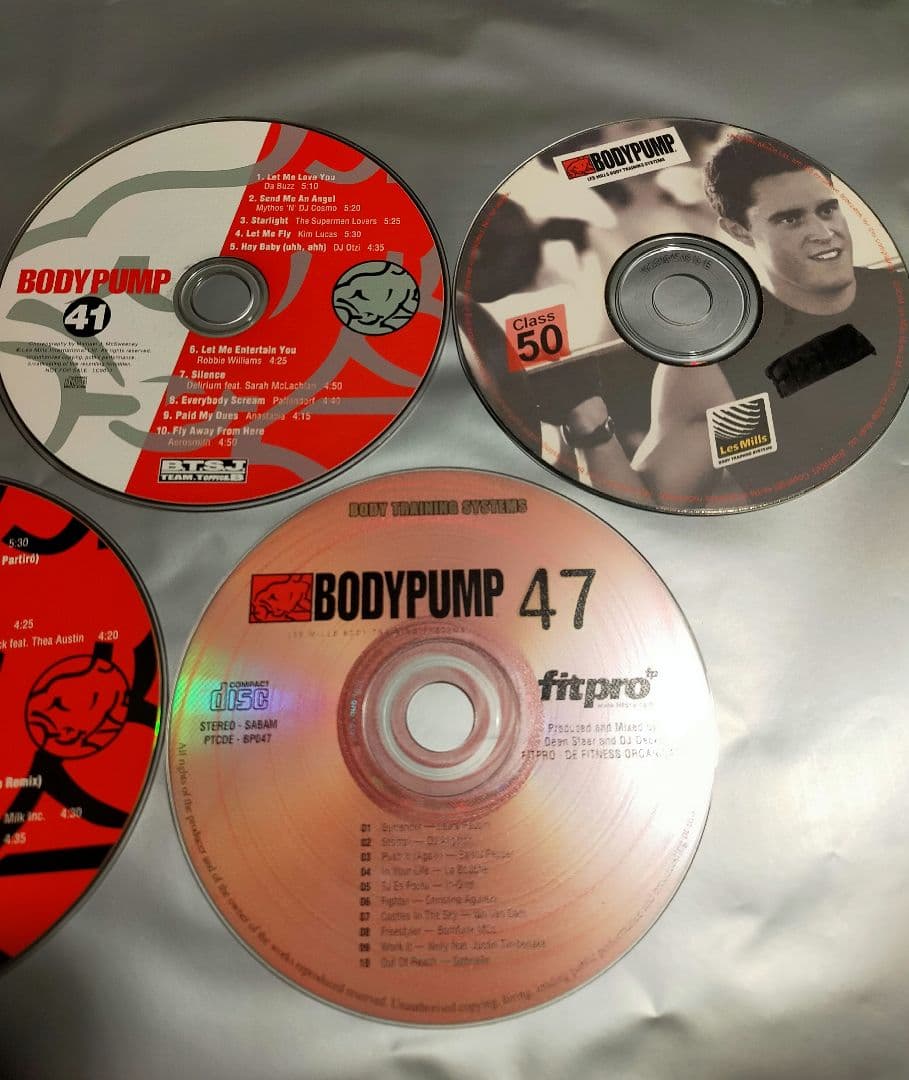 LESMILLS BODYPUMP　CD　36 41 42 47 50　まとめ