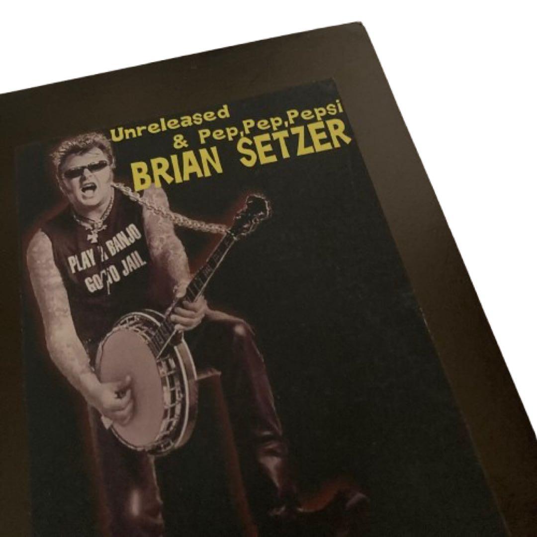 洋楽 BRIAN SETZER/ Unreleased &Pep,Pep,Pepsi