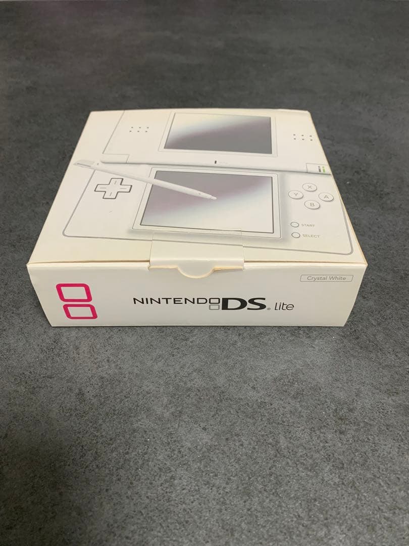 Nintendo DS Lite Crystal White本体