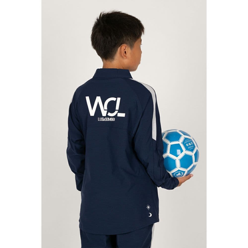 新品LUZe　ルースイソンブラ　WOL　ハーフジップ トレーニングトップス