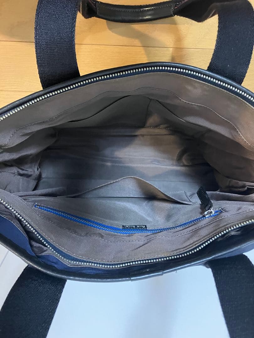 ポールスミス　Paul Smith　トートバッグ　ネイビー