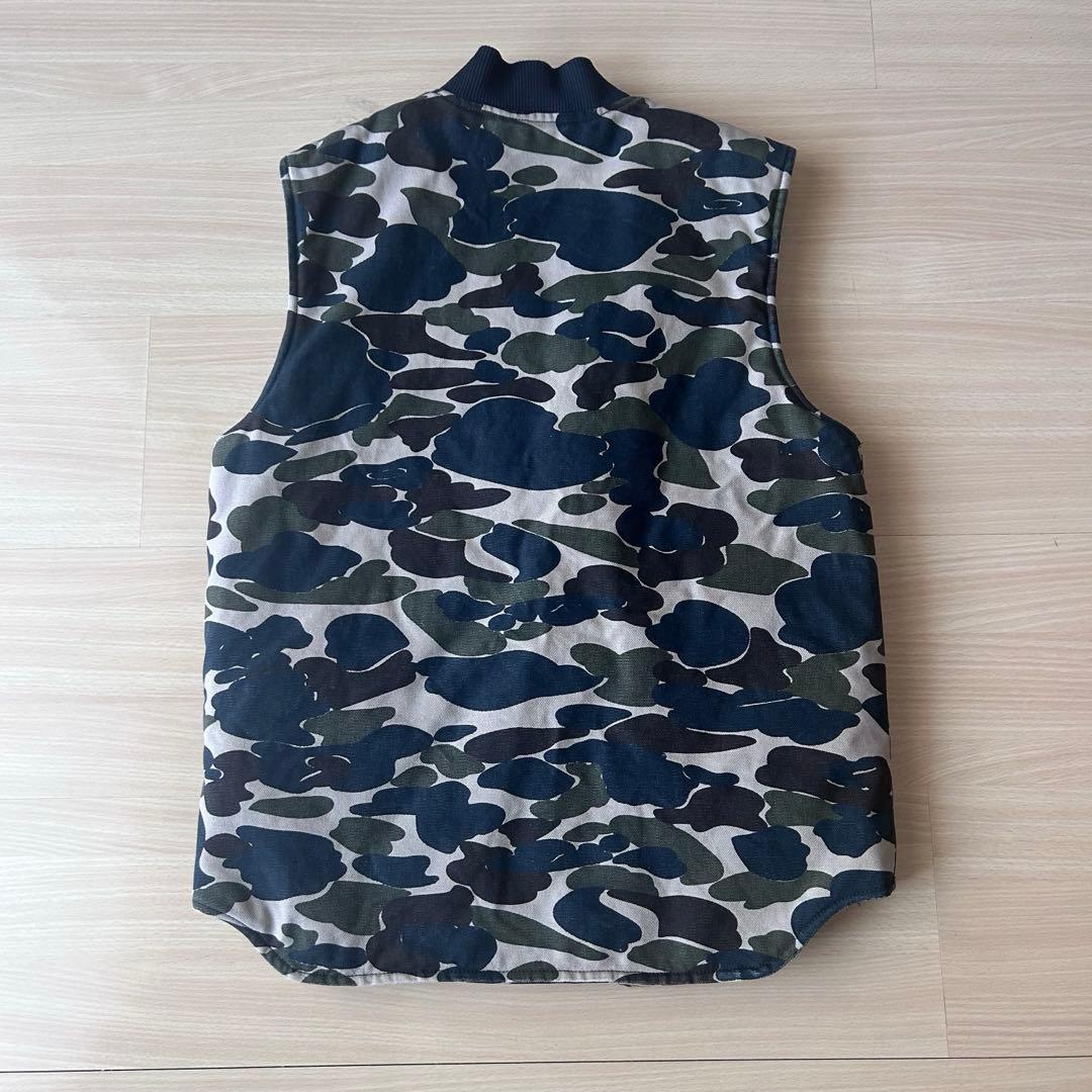 Carhartt ダックベスト　カモ　M