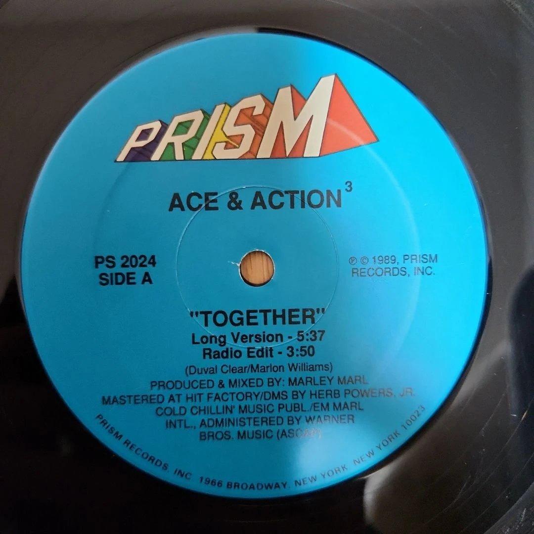 Ace & Action / Together 12\" シュリンク残り