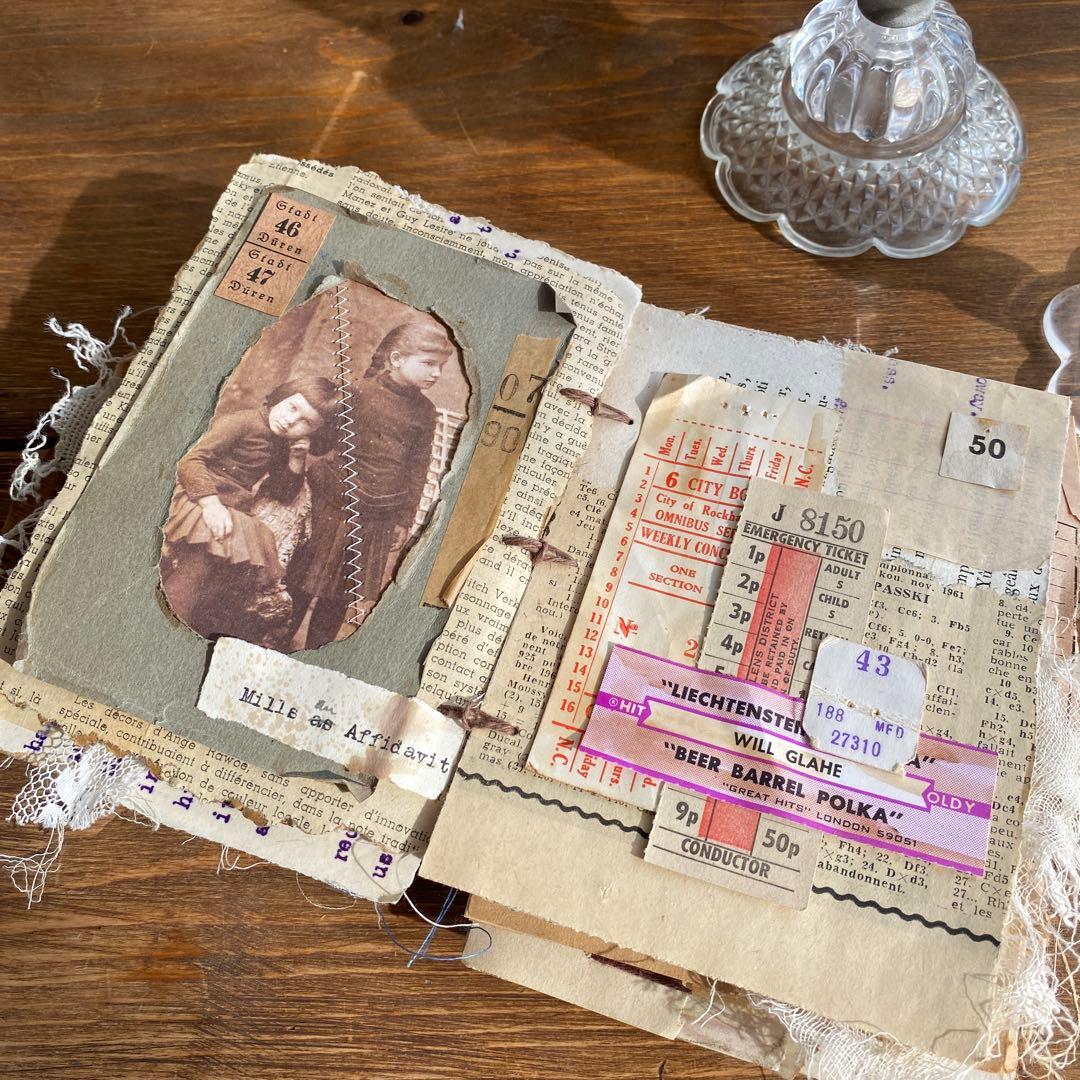 junkjournal♡ジャンクジャーナル collage note