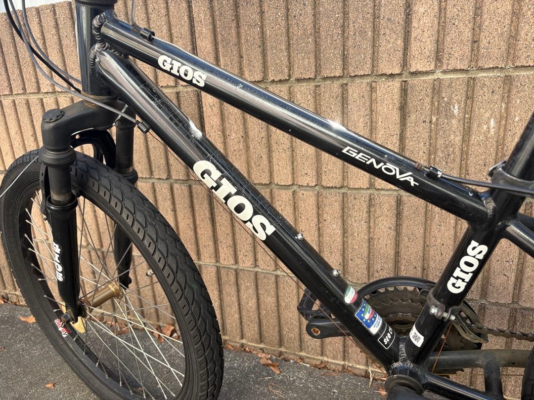 ジオス GIOS ジェノア 黒 ジュニア用自転車 22インチ