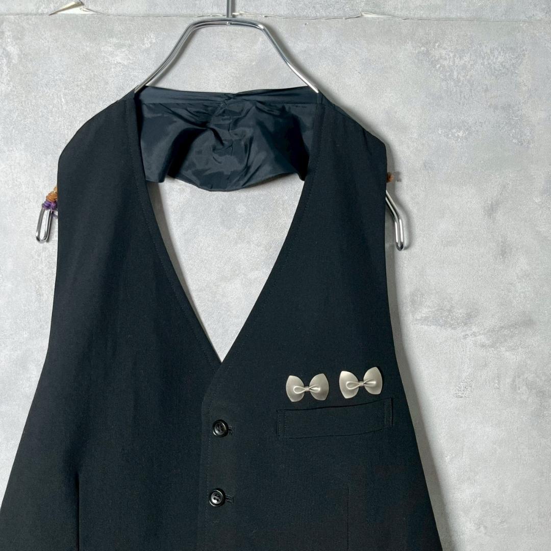 00sコムデギャルソン robe de chambre リボン ジレ N2392