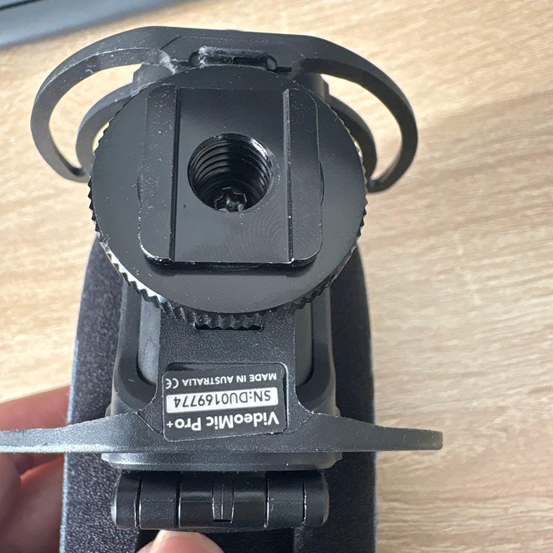 RØDE コンデンサーマイク ショックマウント付き