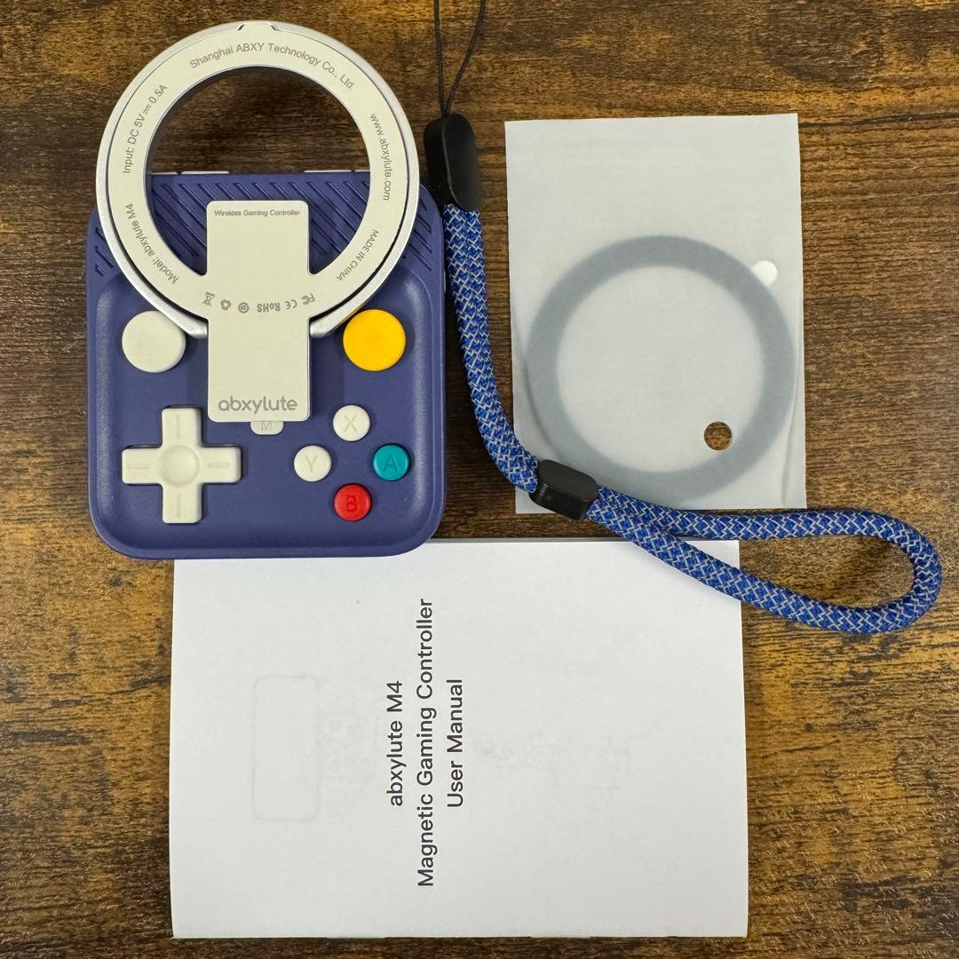 abxylute M4 ゲームコントローラー　青色