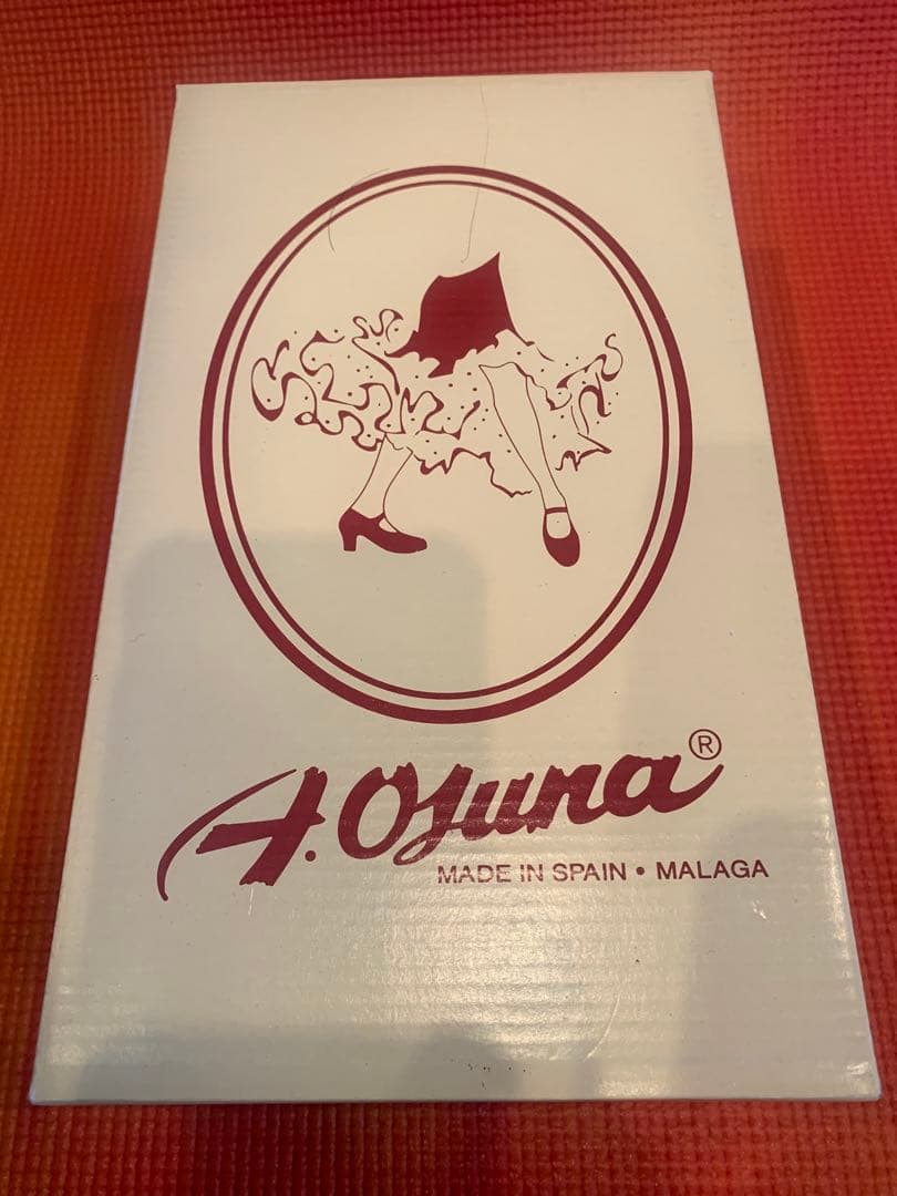 値下げA.Osuna黒36/23.5cmフラメンコシューズ5.5cヒールオースナ