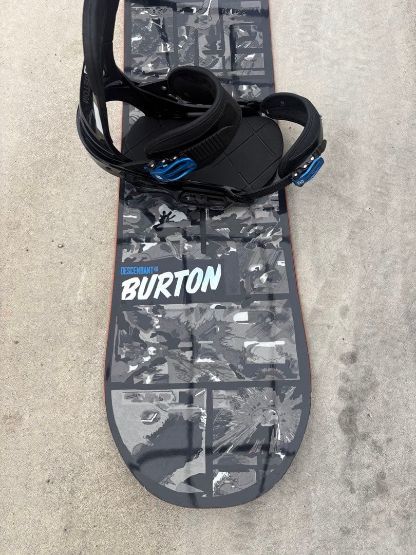 BURTON DESCENDANT 148 スノーボード セットcustom M