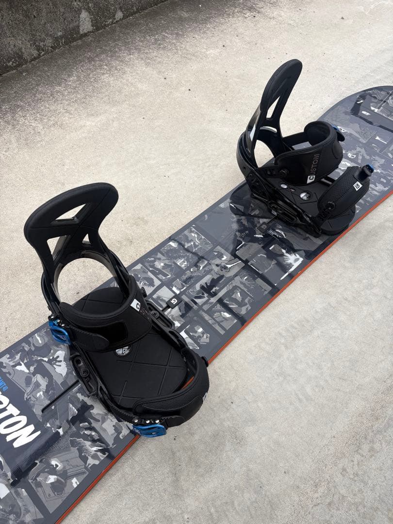 BURTON DESCENDANT 148 スノーボード セットcustom M