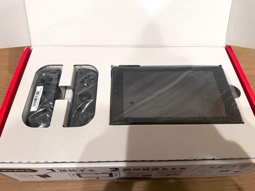 Nintendo Switch 本体 グレー カラーカスタマイズ