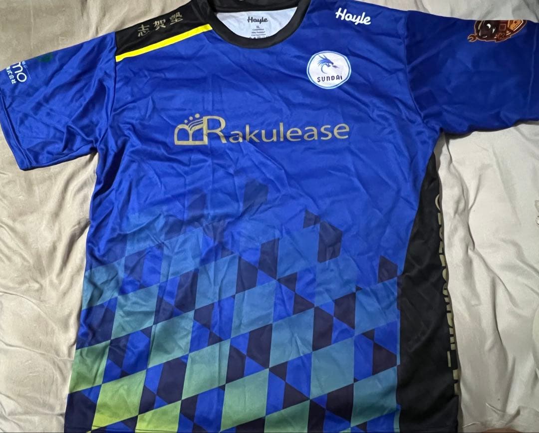 駿台学園　バレーボール　2022記念Tシャツ　スポンサーシャツ　サイズXL