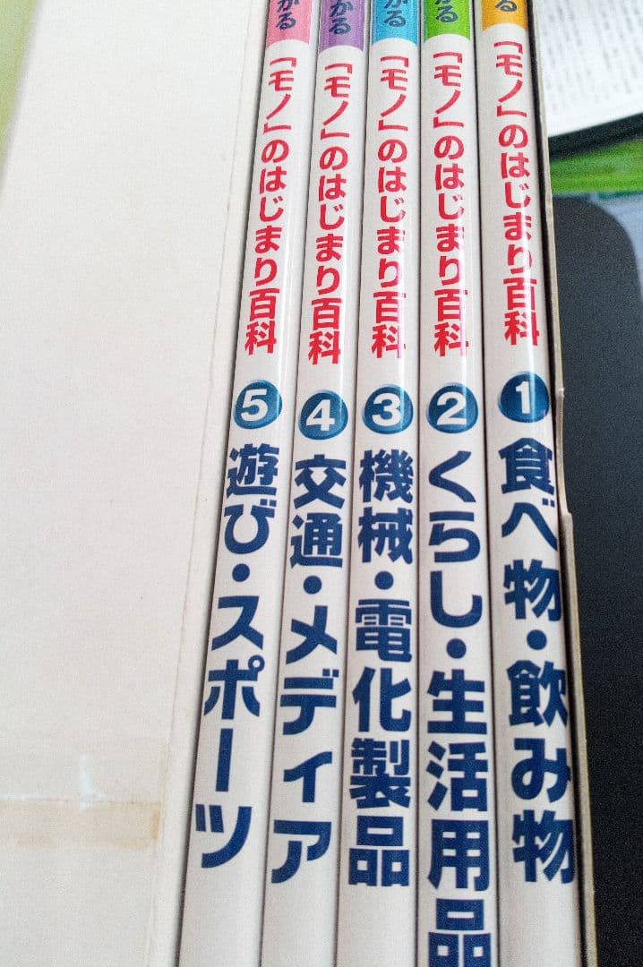 まるごとわかる「モノ」のはじまり百科1〜5巻【全巻セット】