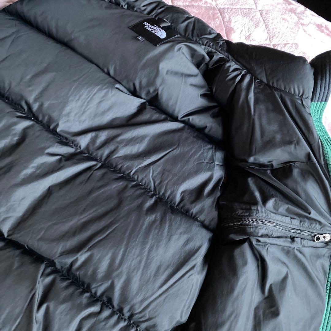 THE NORTH FACEノースフェイスヌプシベスト　ダウンベスト　グリーン