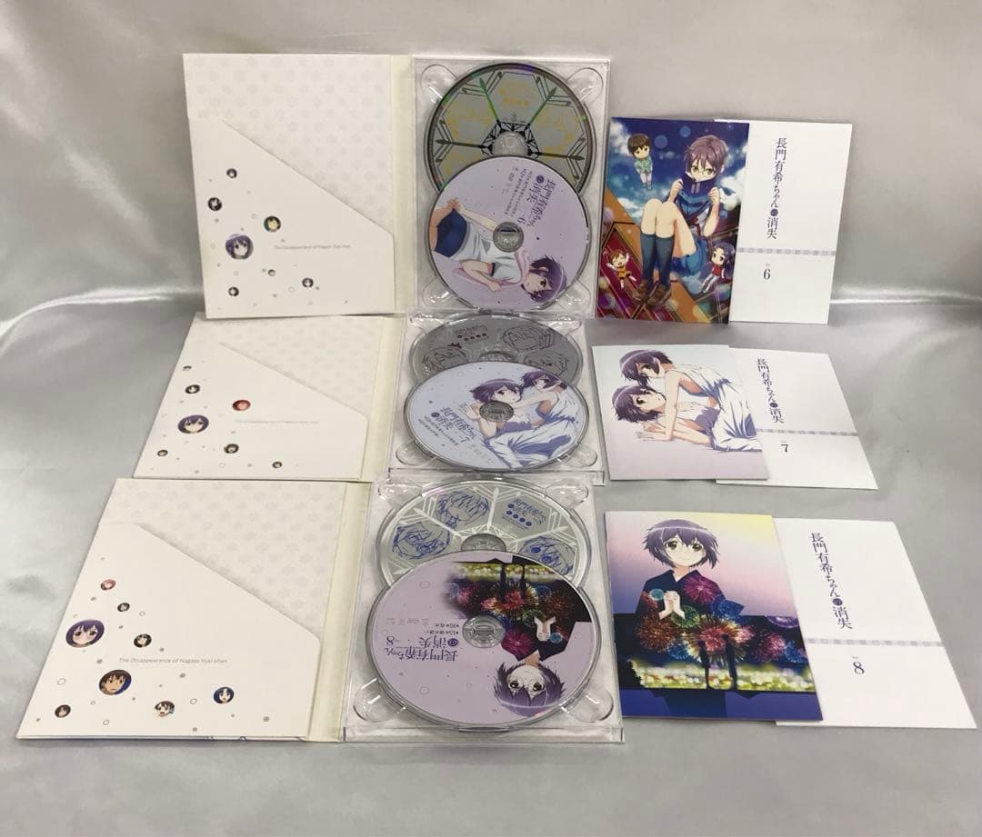 長門有希ちゃんの消失 初回生産限定版 全8巻セット DVD