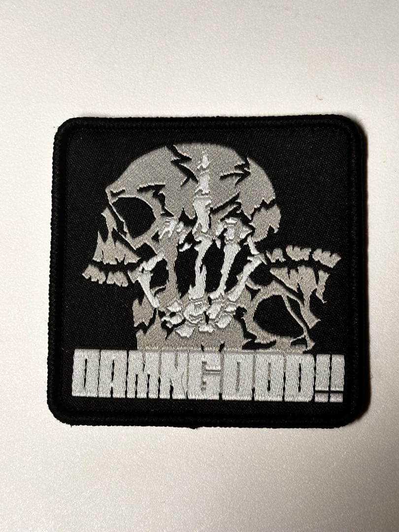 ダムグッドガレージ スカルデザイン パッチ・ステッカーセットDAMNGOOD!!