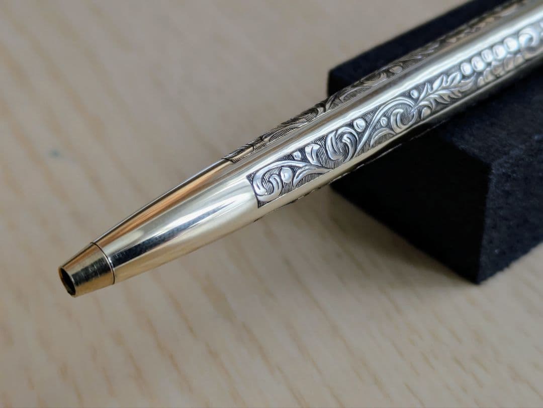 SHEAFFER シェーファー ボールペン ゴールドヴィンテージ 葡萄柄 12金