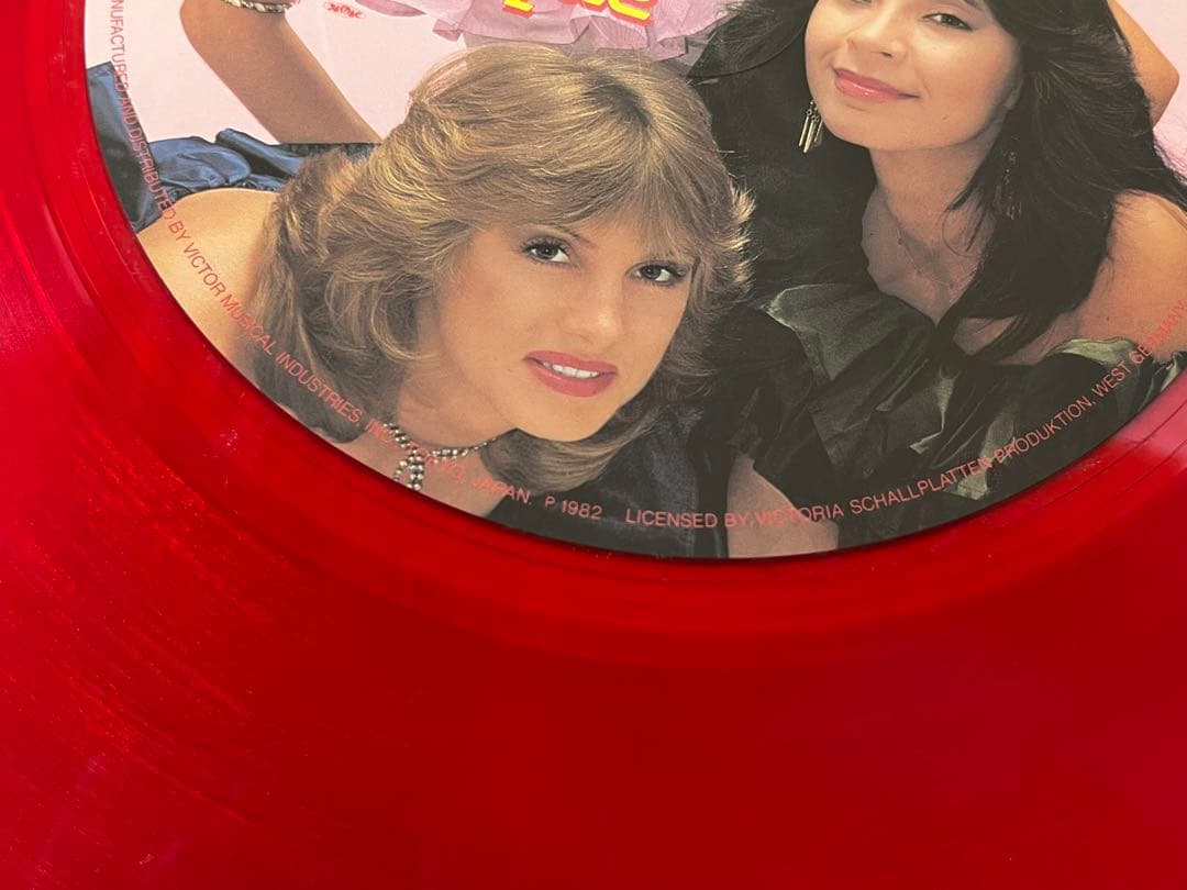 G824希少廃盤 赤盤 帯付 カラフル・アラベスク 1982年 21曲メドレー