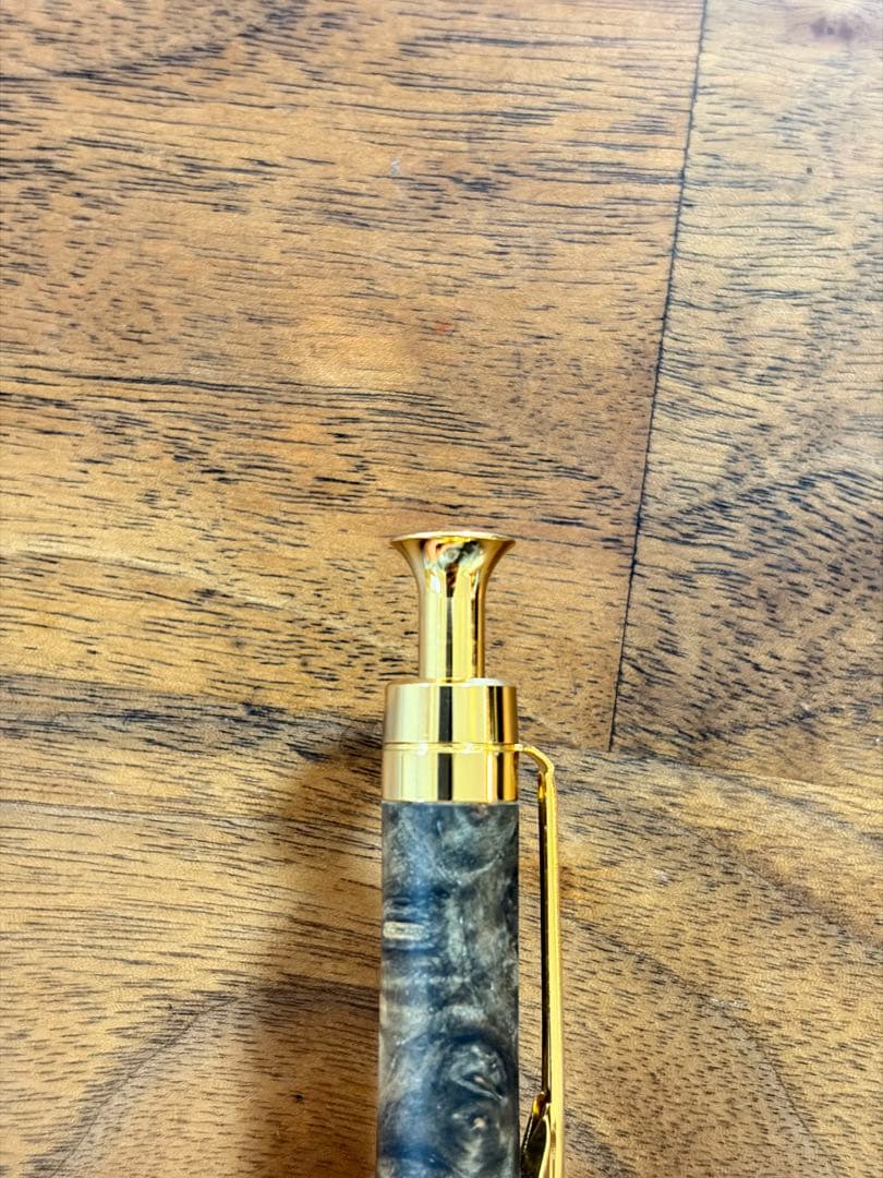 専用　こぶた工房極上花梨瘤青白グロテスク シャープペンシル0.5ミリ