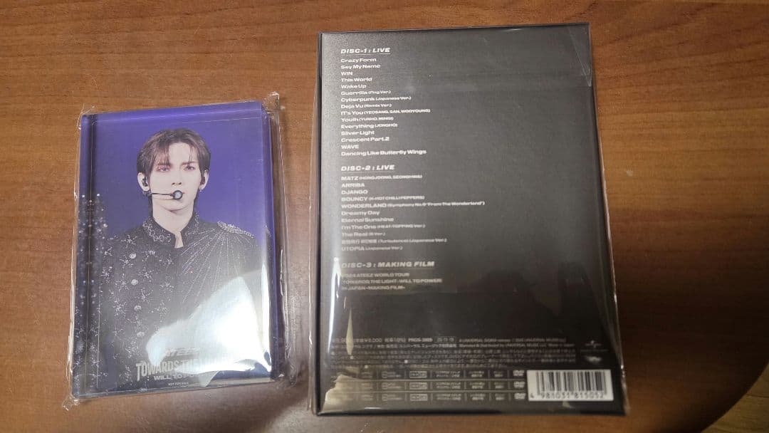 ミュージック ATEEZ TOWARDS THE LIGHT DVD