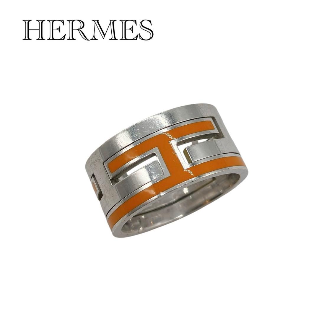 HERMES ムーブアッシュ SV925 リング 指輪 約13号