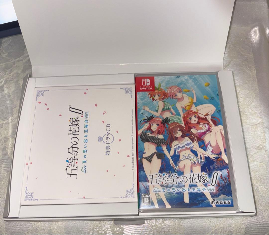 五等分の花嫁 Switch 夏の思い出も五等分 限定版