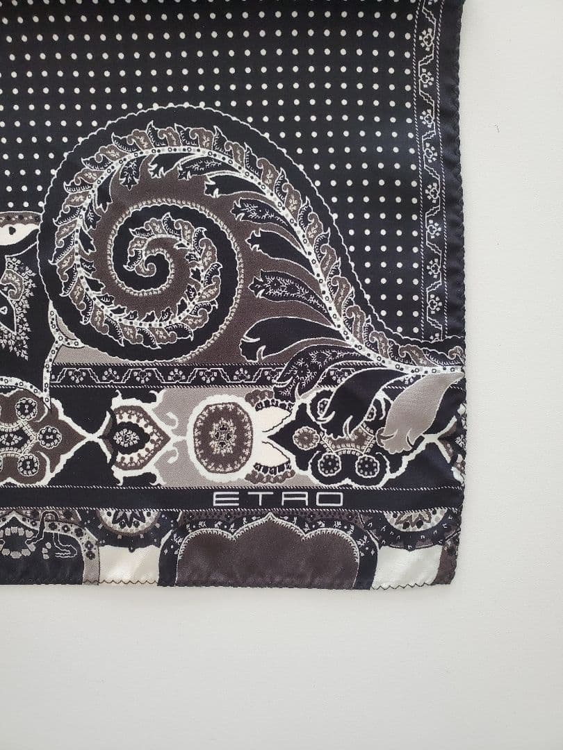 ETRO エトロ◆高級ポケットチーフ 新品美品