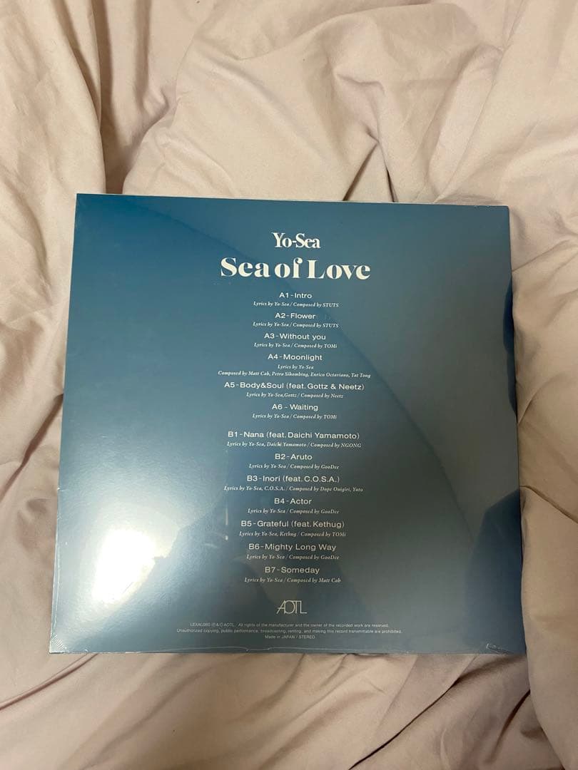 Yo-Sea Sea of Love LPレコード
