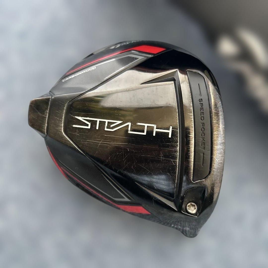 《テーラーメイド》STEALTHステルス ドライバーヘッド10.5° ＋カバー