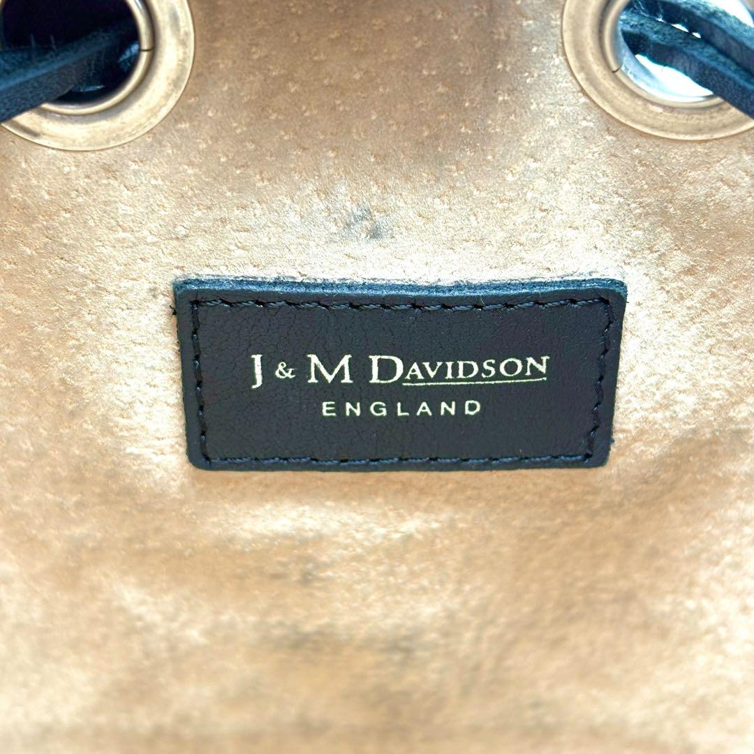 J&M DAVIDSON カーニバル スタッズ ワンショルダーバッグ 黒 レザー