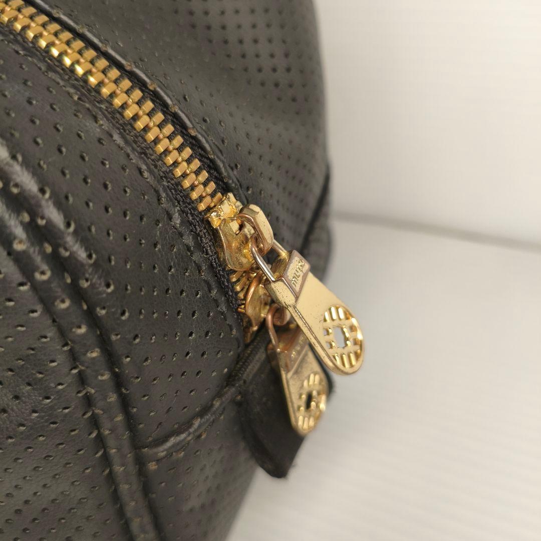 美品✨muta marine ゴルフ カートバッグ ハンドバッグ ブラック