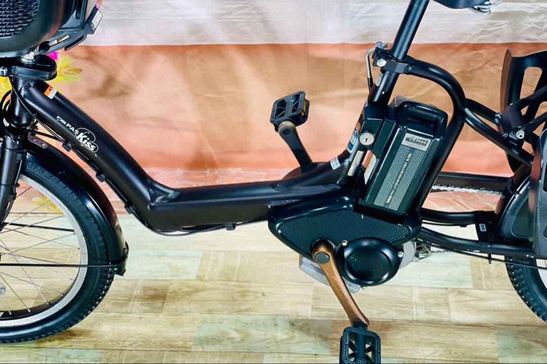 TAMA　ヤマハパスキス⭐️子供乗せ電動アシスト自転車Y2648