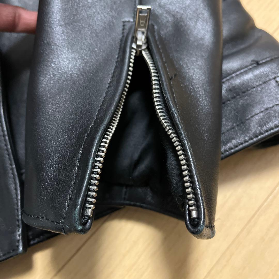 美品　666Leather Weare LJM-23TF ブラック