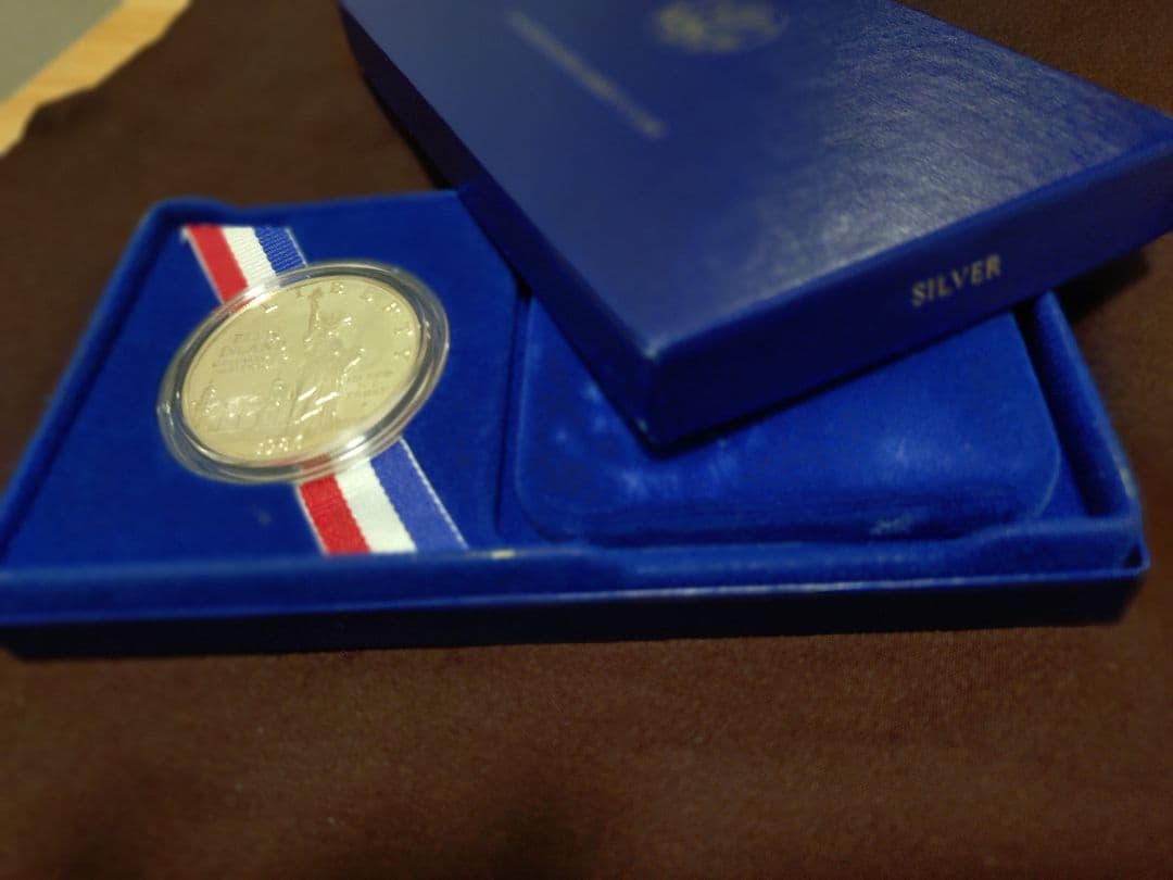 エリス島記念銀貨 1996年 銀製