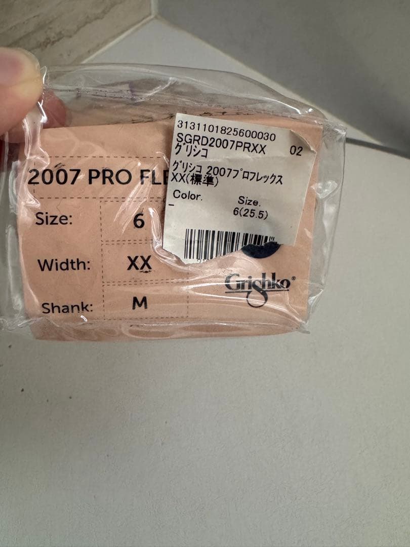 グリシコ 2007 pro flex トゥシューズ 6 XX M