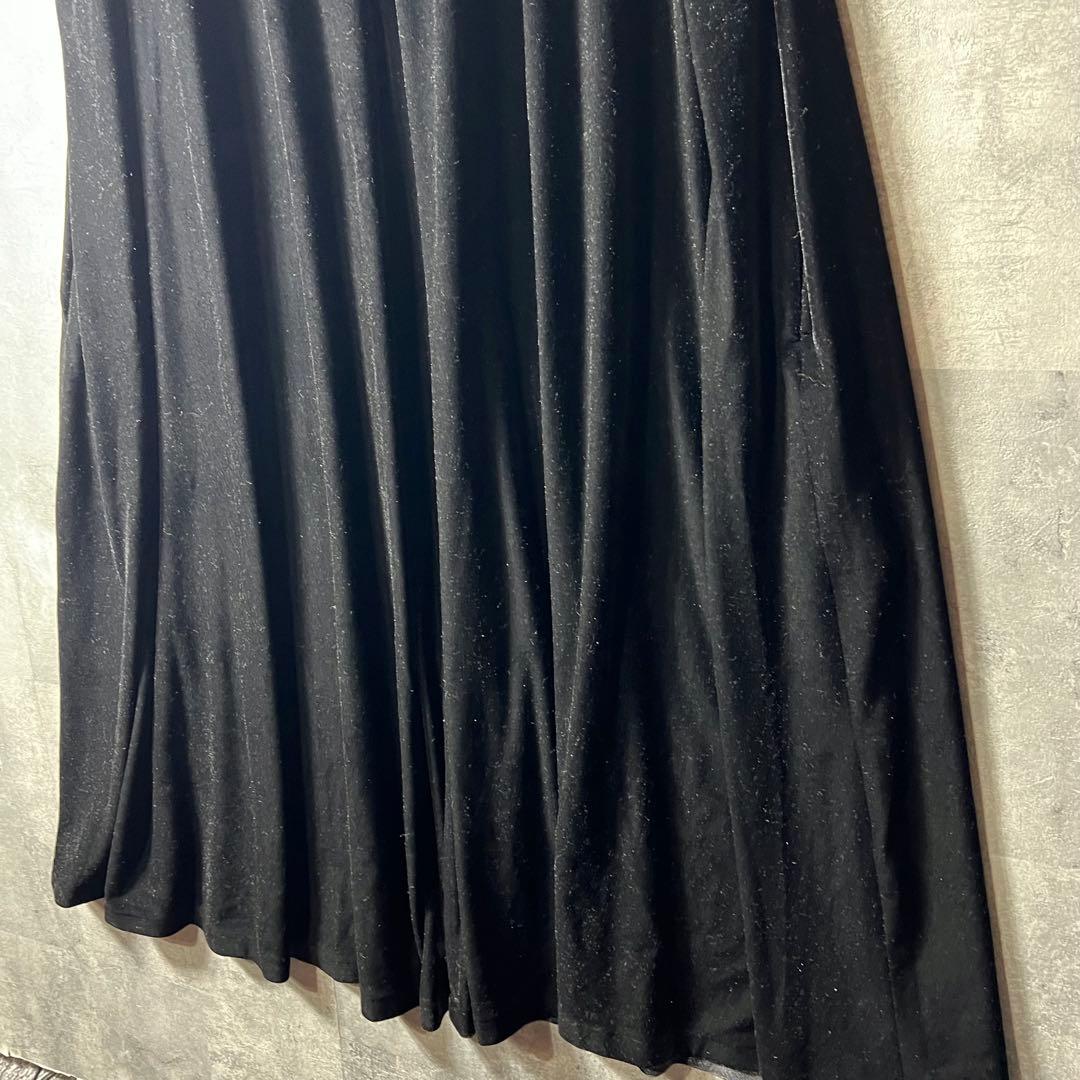 foufou ノースリーブベロアワンピース 1表記　Mサイズ