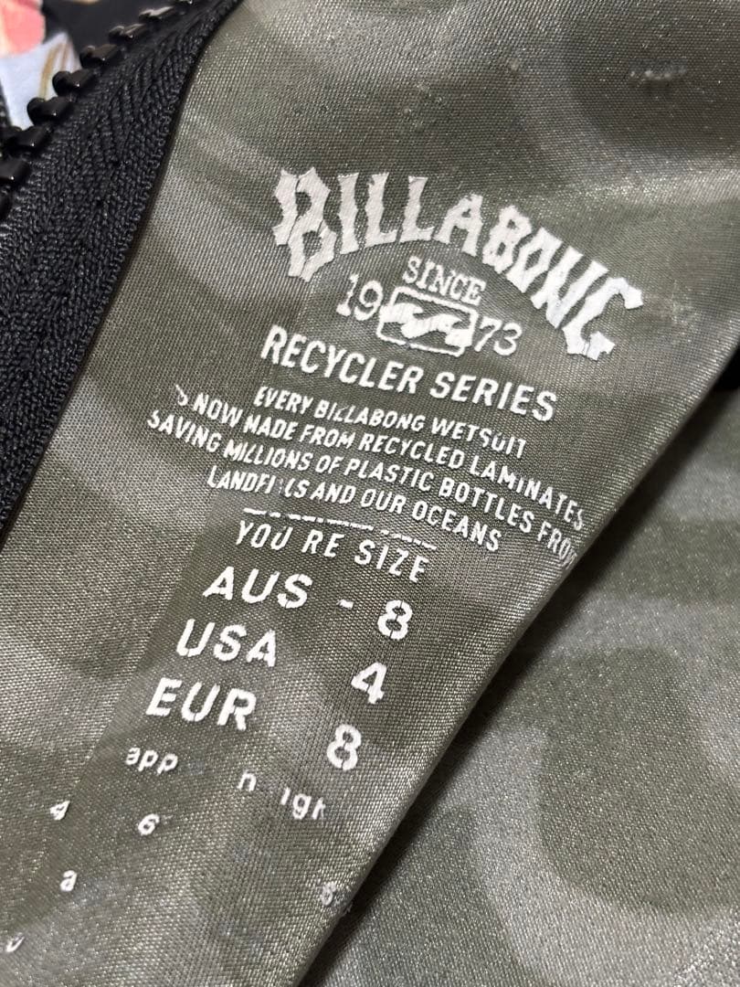 BILLABONG レディース ロングスリーブスプリングウェットスーツ